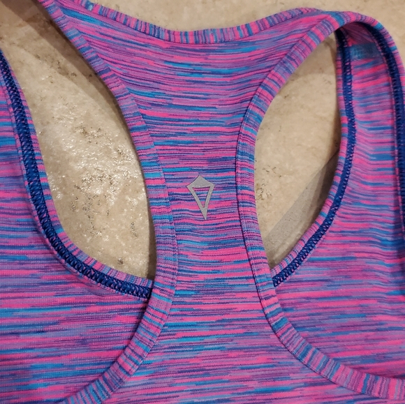 Ivivva Athletic Tank Top Pink Sz 8 - Picture 3 of 4